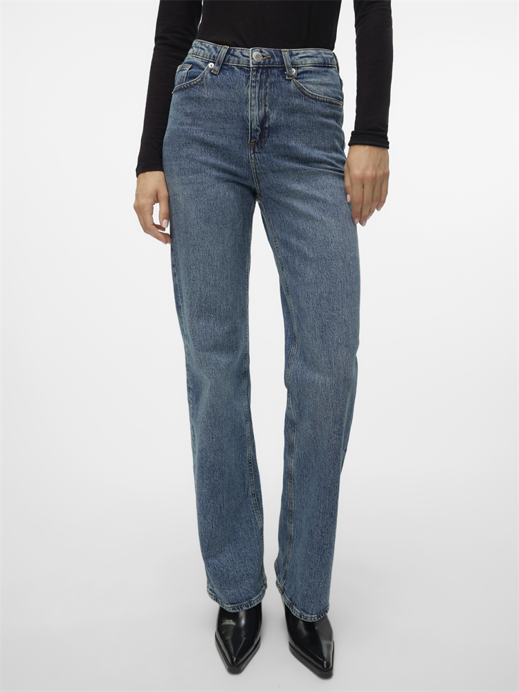 VMTESSA HR WIDE JEANS RA394 GA - 10311179