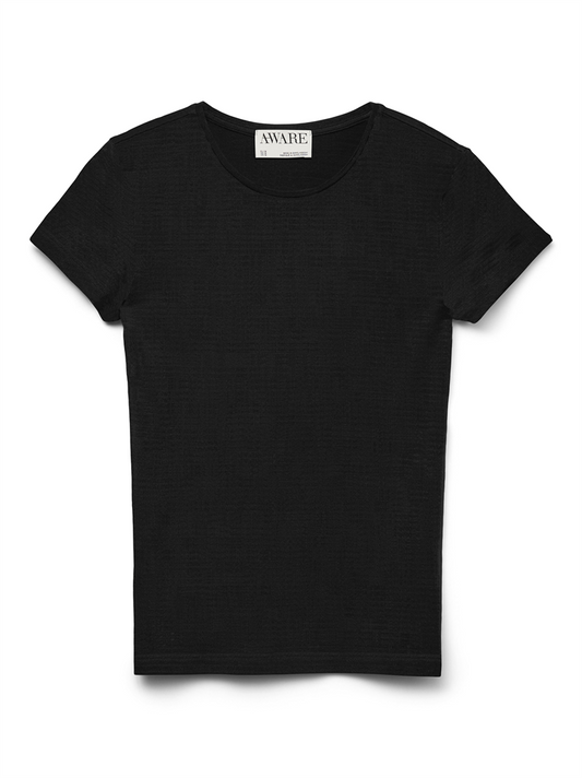 AWINES FIONA SS O-NECK TOP NOOS - 10300882