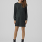 VMDOFFY LS O-NECK DRESS GA NOOS - 10215523