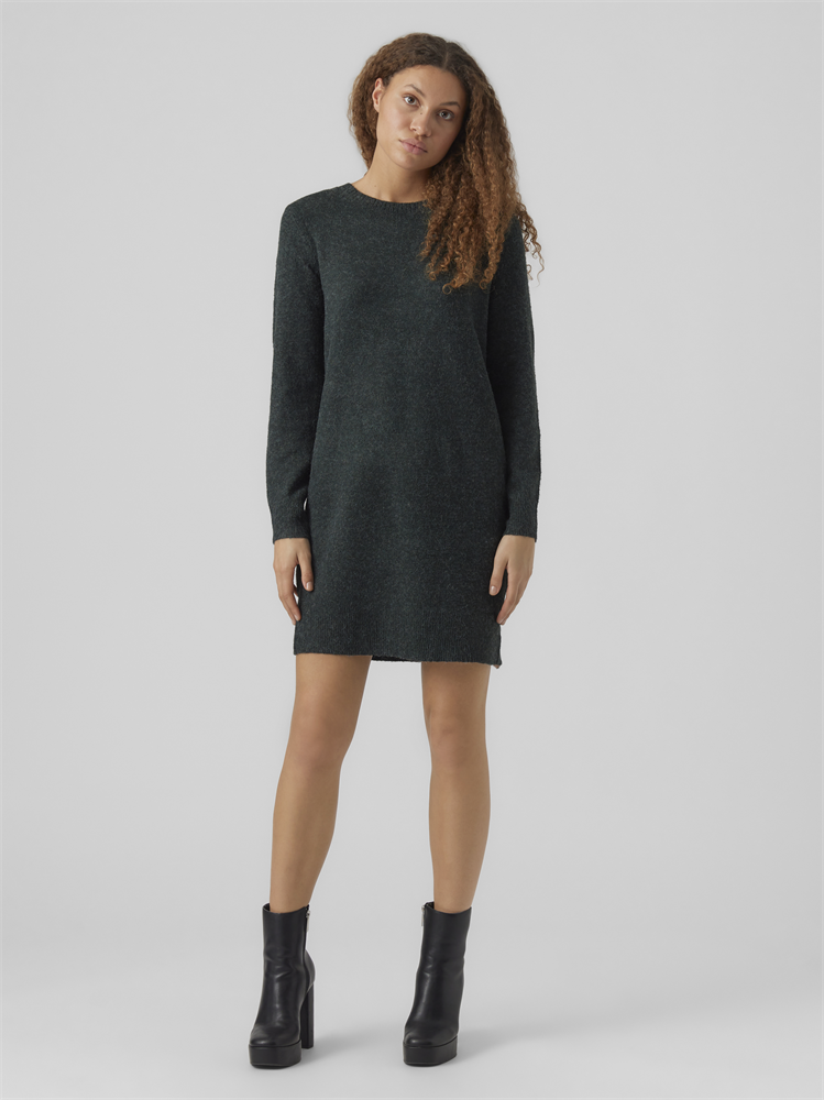 VMDOFFY LS O-NECK DRESS GA NOOS - 10215523