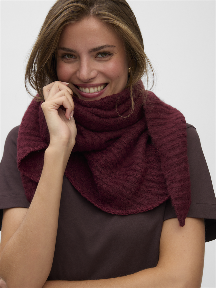 VMMACHA RIB TRIANGLE SCARF BOO - 10348756