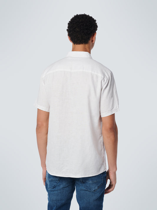 Shirt Short Sleeve Linen Solid - 19490364SN