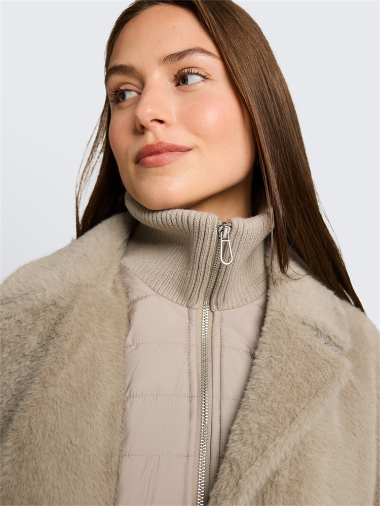 cosy cape jacket - 1051134