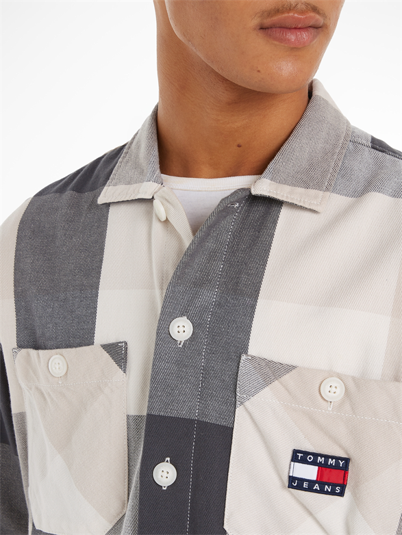 TJM BOLD CHECK OVERSHIRT - DM0DM16344