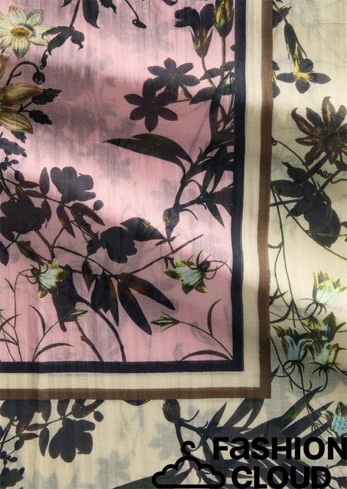 Scarf, Woven, Cotton Modal, AOP - 5000012972