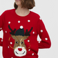 VMTINSEL LS O-NECK BLOUSE XMAS  REP - 10250538