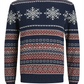 JJXMAS SNOWBALL KNIT CREW NECK - 12248145