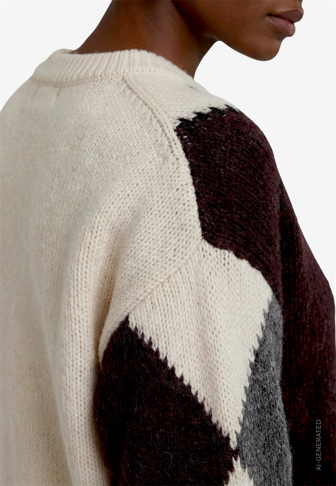 Strickpullover Kurz 1/1 Arm - 110-10004303
