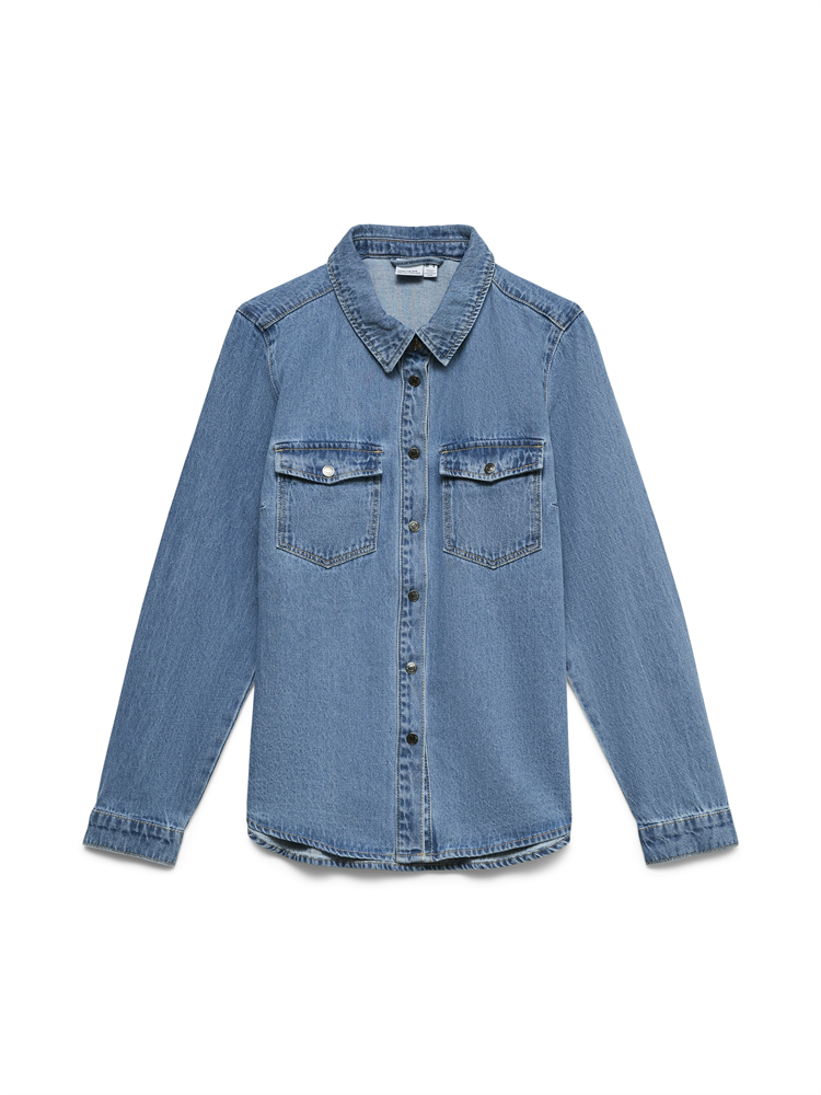 VMJENNIE LS DENIM SHIRT MIX GA NOOS - 10313726