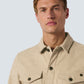 Overshirt Button Closure Melange - 25510903