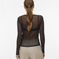 VMLOVA LS MESH TOP JRS NOOS - 10340014