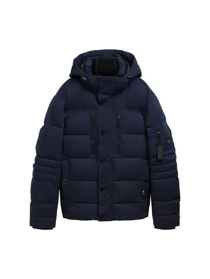 puffer jacket with hood - 1041323