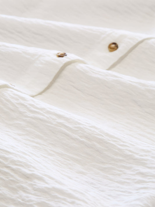 blouse top with gathering - 1051085