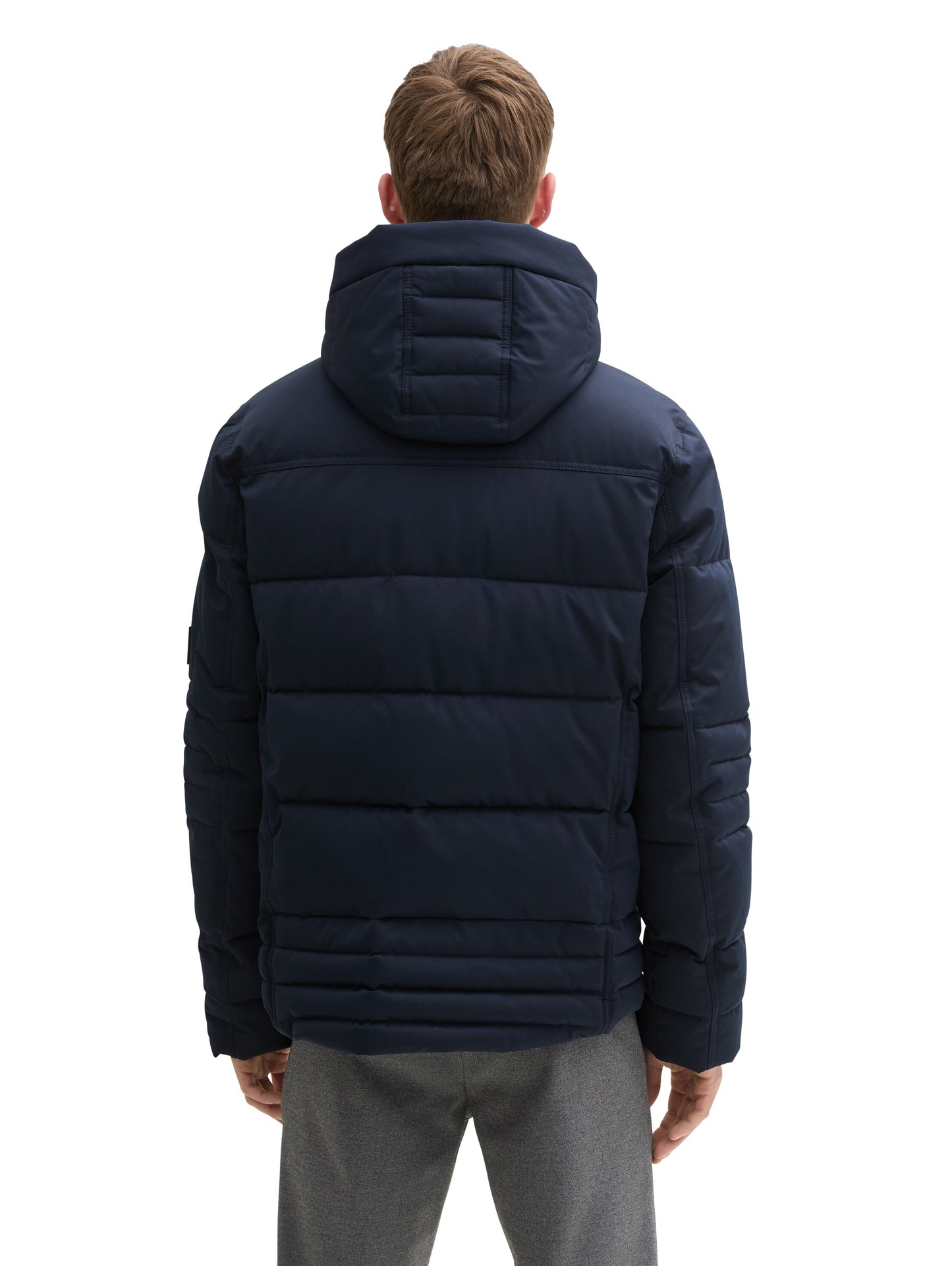 puffer jacket with hood - 1041323