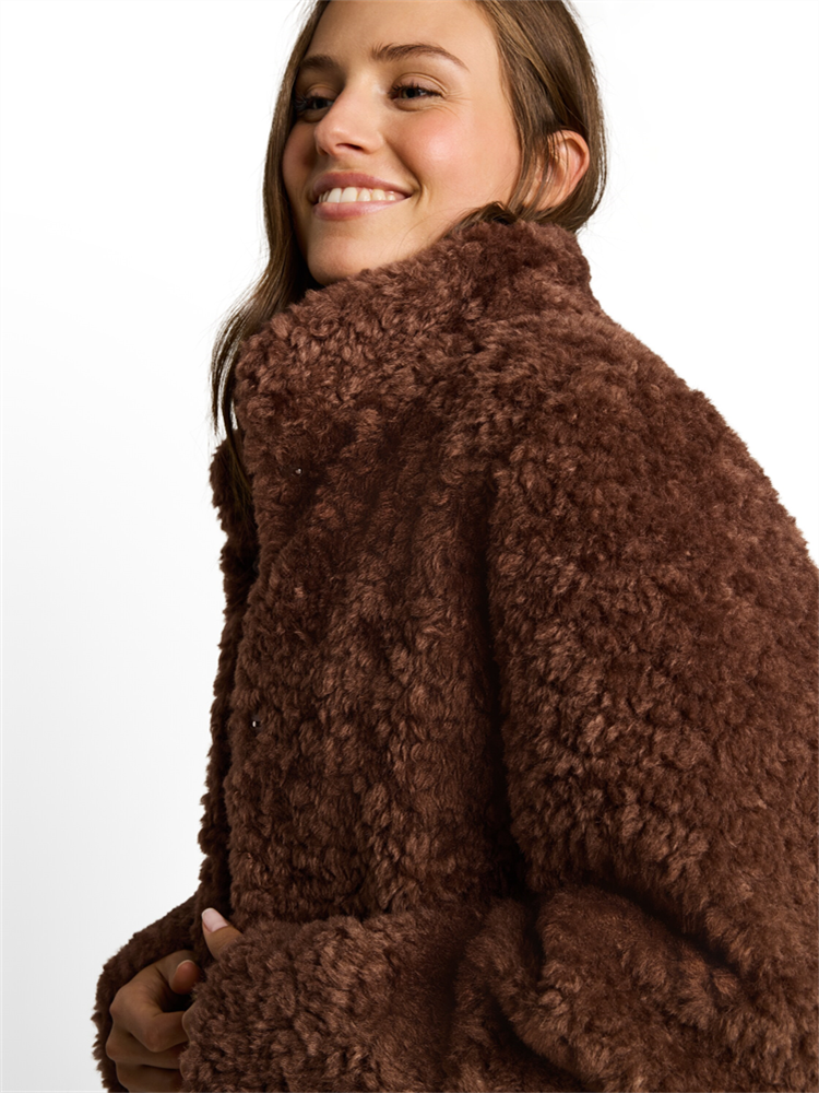fake fur jacket - 1052550