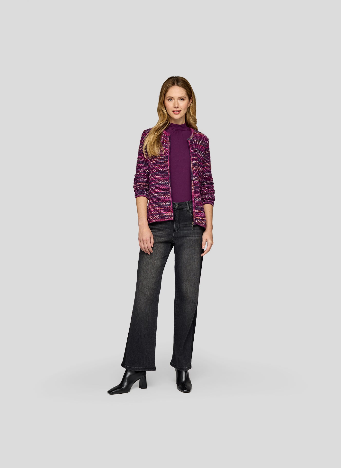 Strickjacke - 55-122522