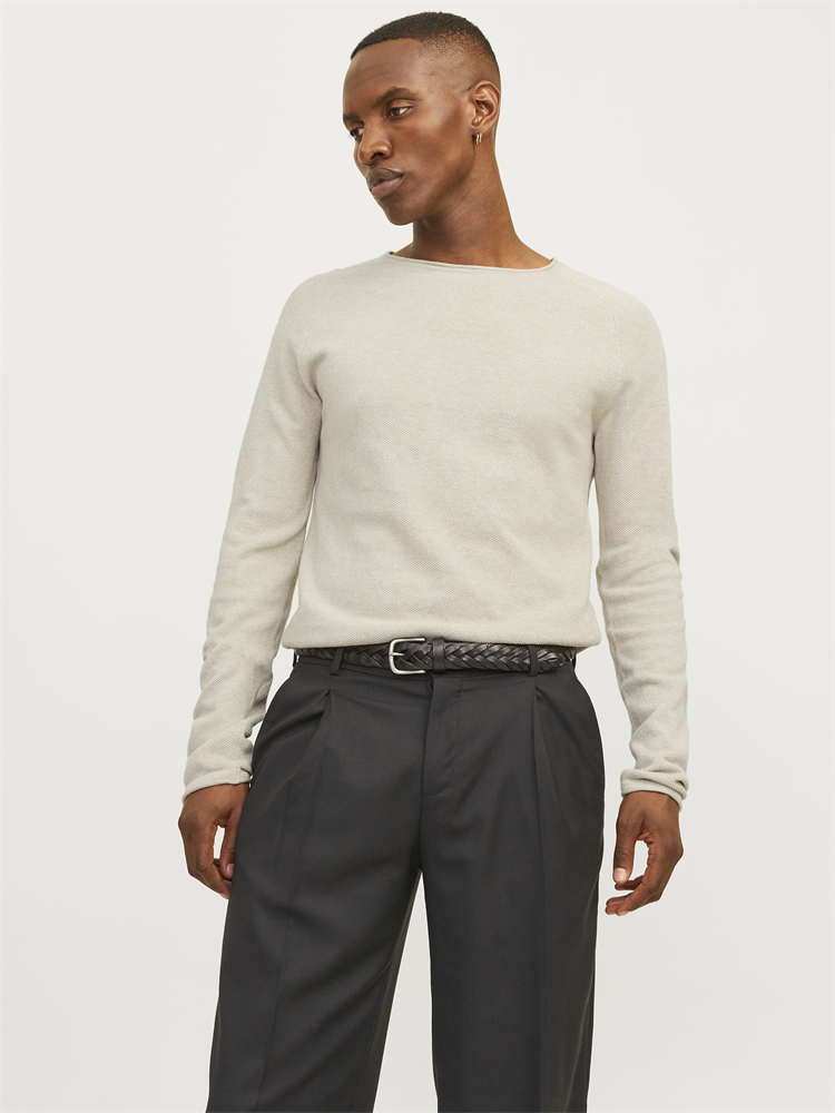 JJEHILL KNIT CREW NECK NOOS - 12157321