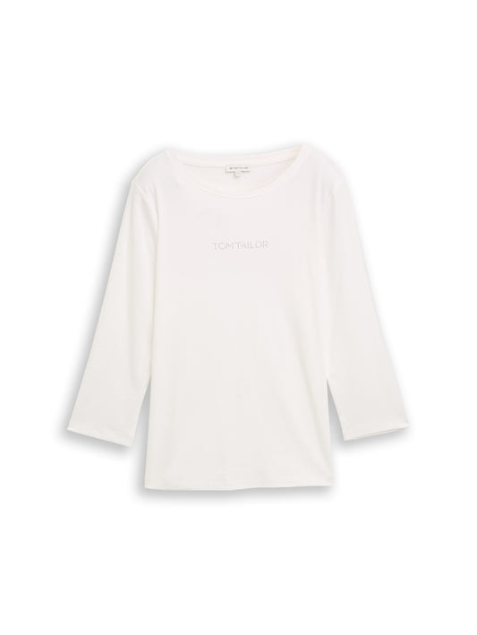 T-shirt front glitter logo - 1048941