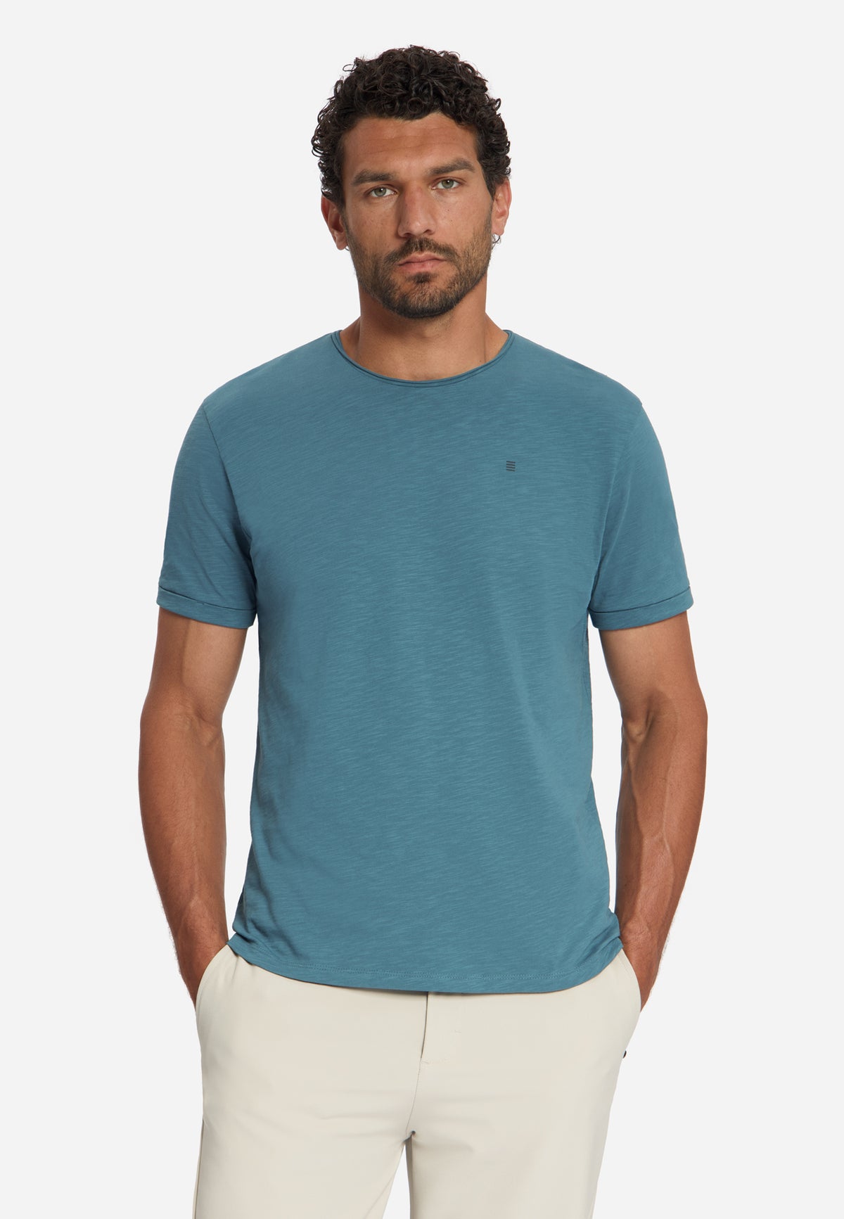 T-Shirt Crewneck Slub - 33360702SN