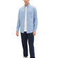fitted stretch oxford shirt - 1040117
