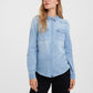 VMMARIA LS DENIM SLIM SHIRT MIX NEW - 10277523