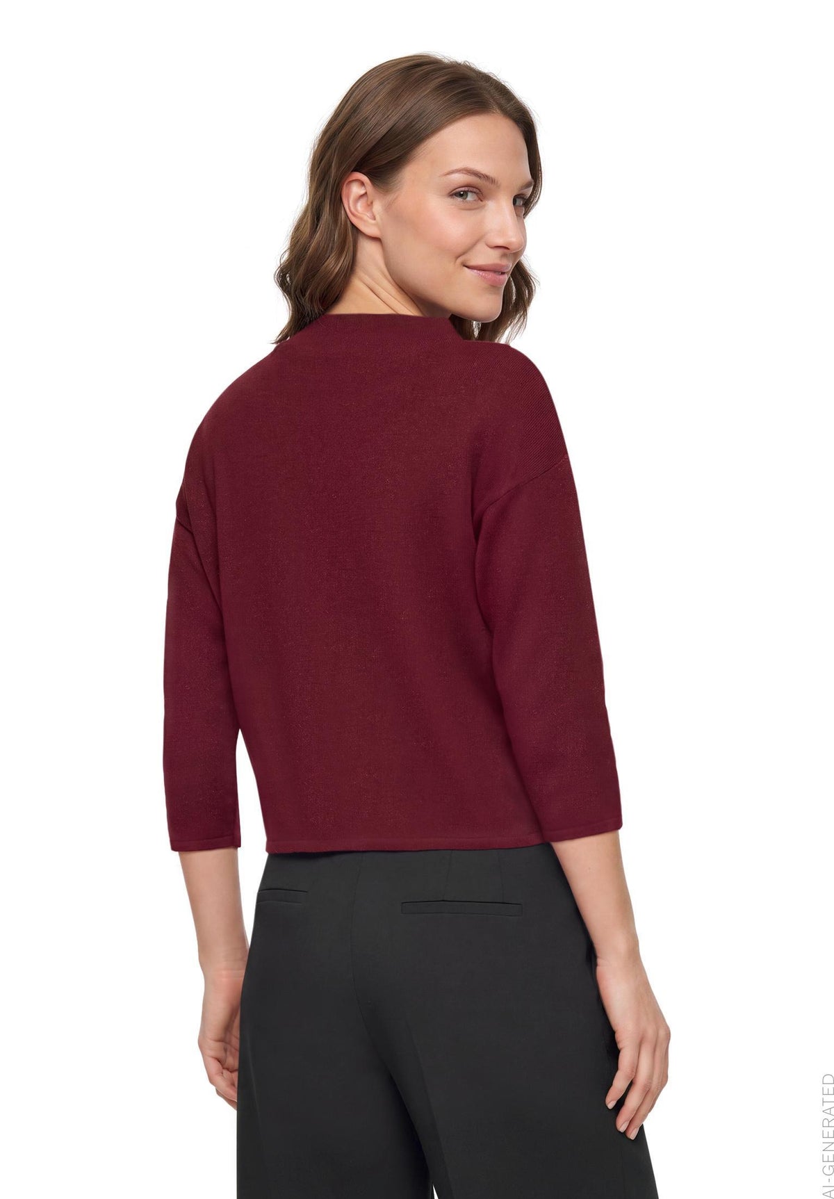 Strickpullover Kurz 3/4 Arm - 55252020