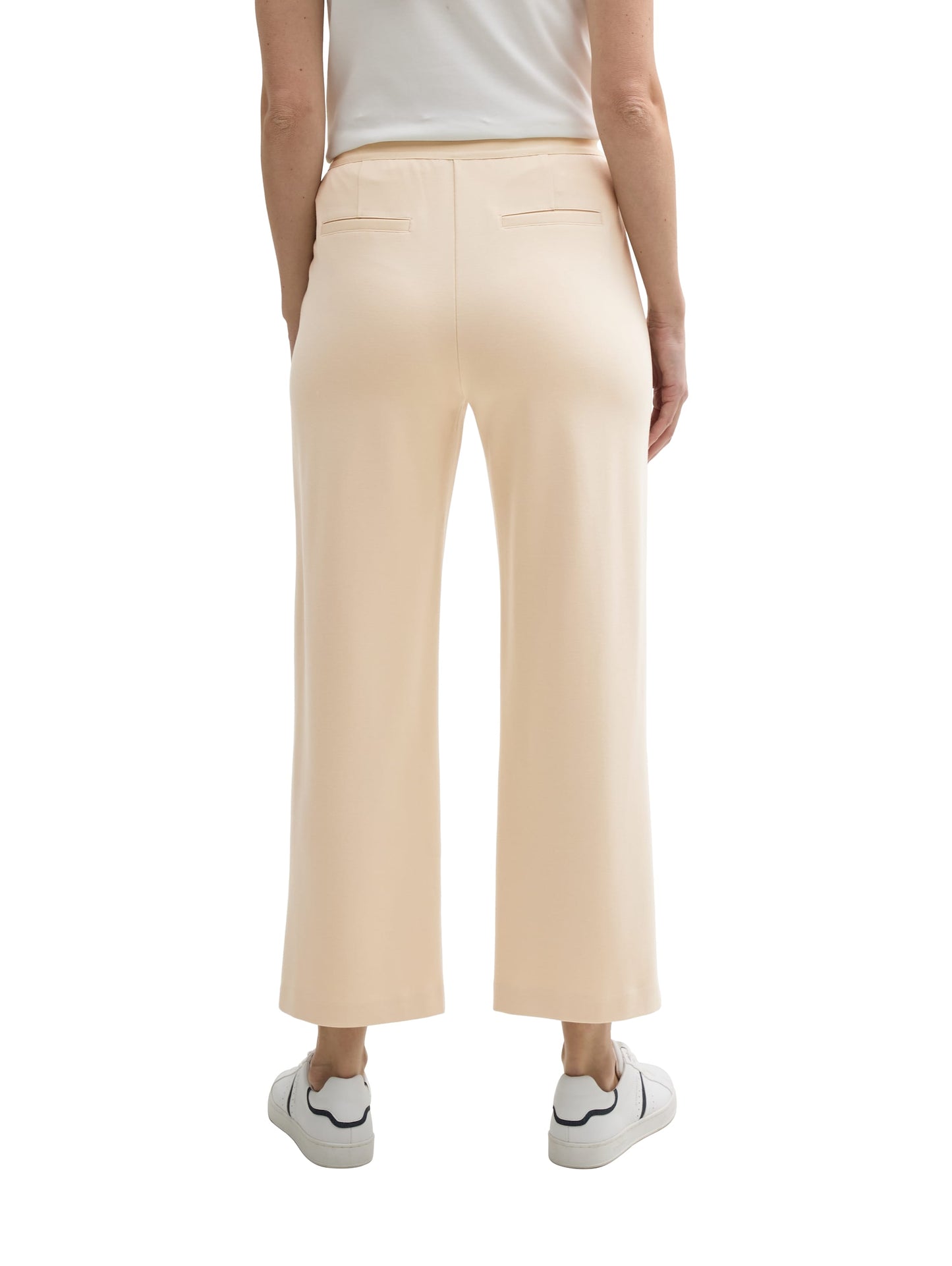 cropped straight leg pants - 1045424
