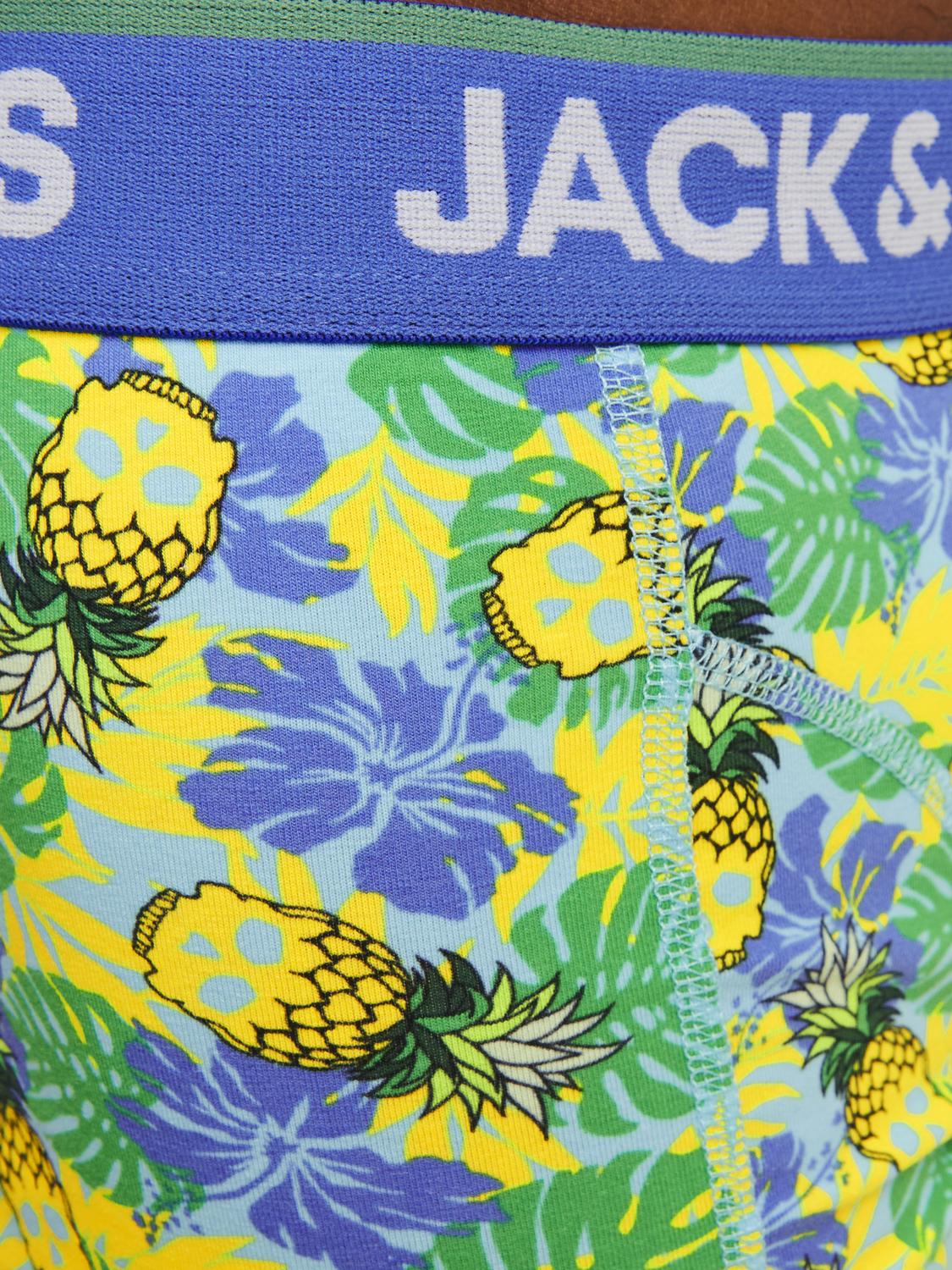 JACPINEAPPLE SKULL TRUNKS 3 PACK SN - 12255839