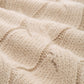 knit vest with cable structure - 1047708