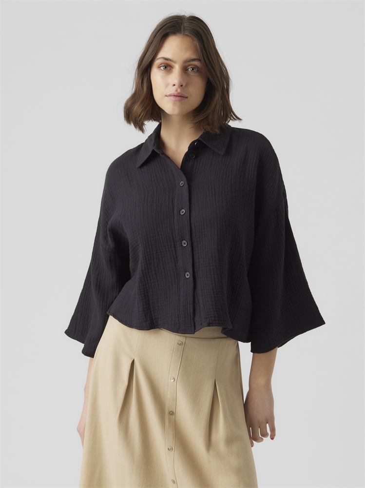 VMNATALI CROP SHIRT WVN NOOS - 10279685
