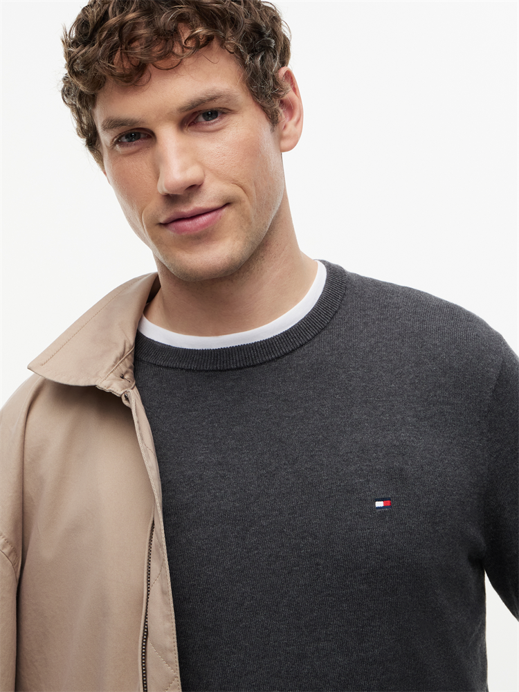 ESSENTIAL SSNL COTTON CREW NECK - MW0MW39999