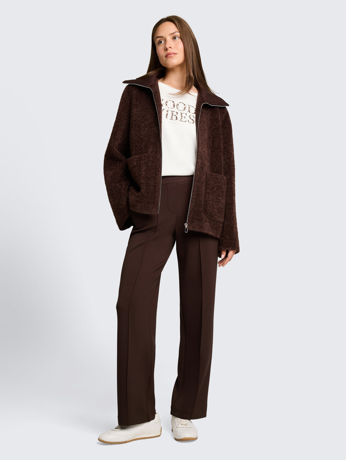 structured cosy jacket - 1051133