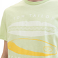 printed fine stripe t-shirt - 1041784