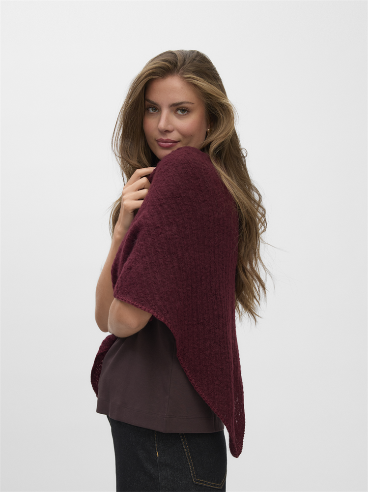 VMMACHA RIB TRIANGLE SCARF BOO - 10348756