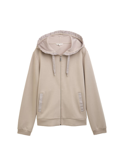 Sweatjacket with hood - 1048293