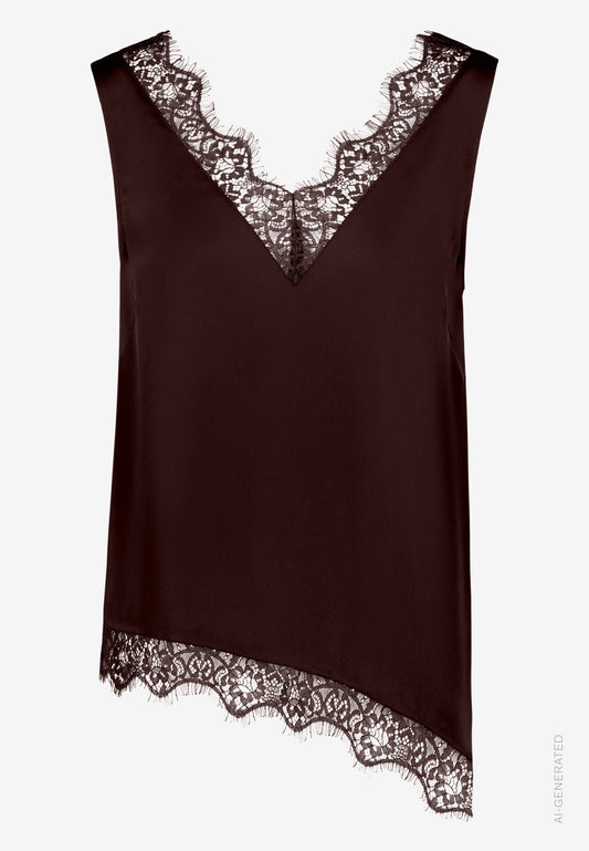 Bluse Kurz ohne Arm - 110-10004196
