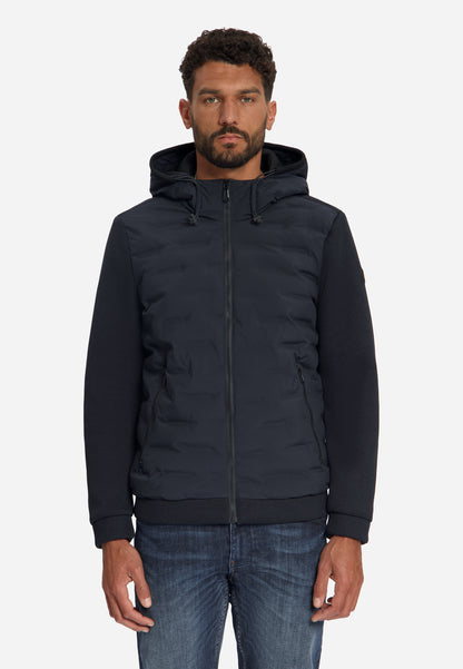 Jacket Short Fit Sealed Hooded Knit - 33630819SN