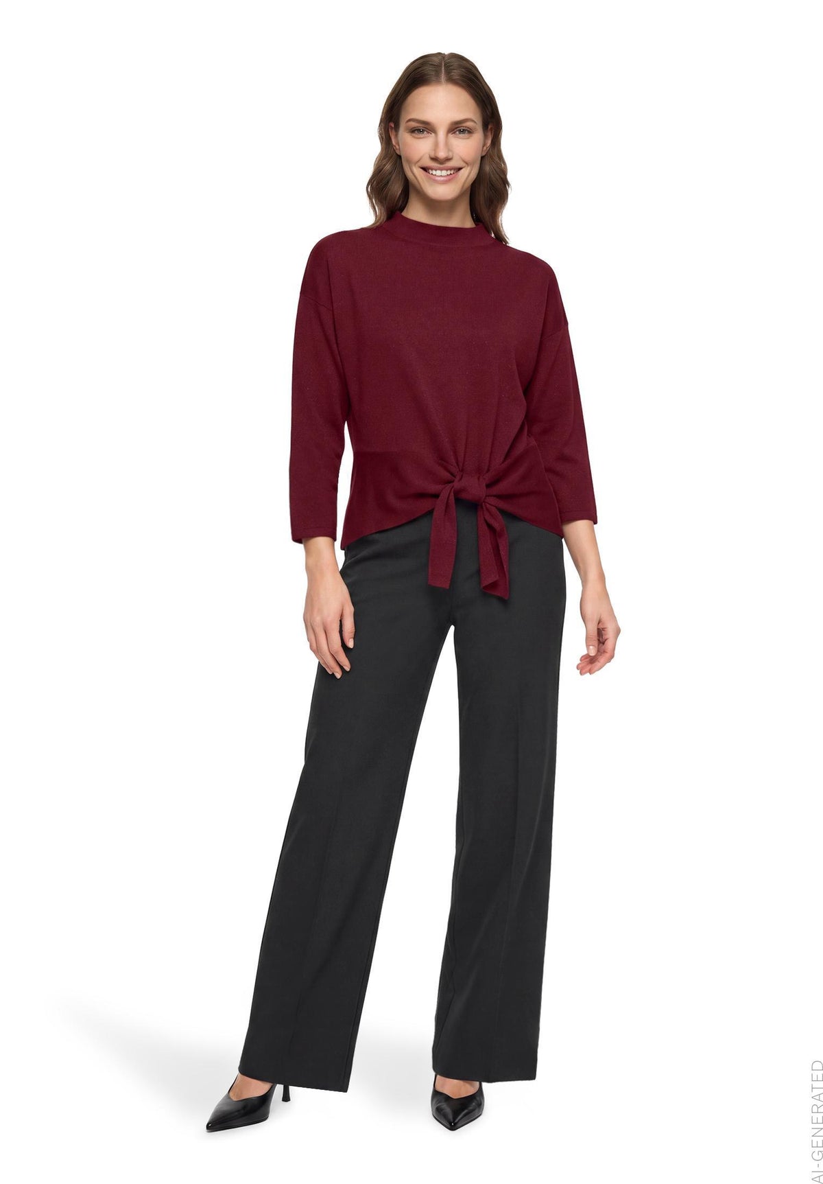 Strickpullover Kurz 3/4 Arm - 55252020