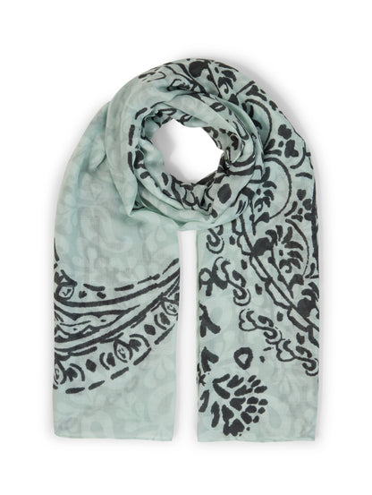printed paisley scarf - 1052823