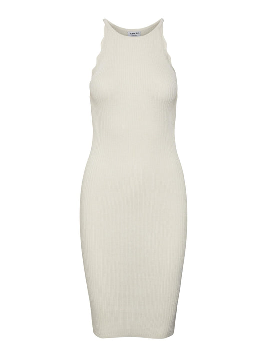 VMFERNANDA SL HALTERNECK KNIT DRESS - 10290371