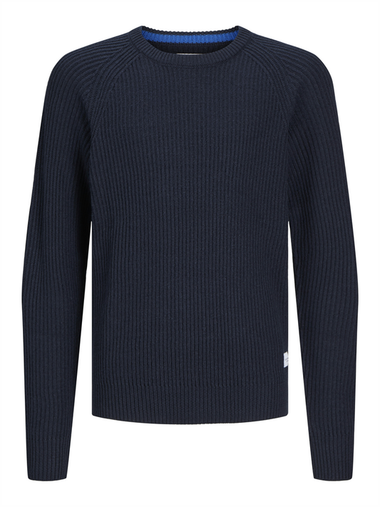 JJPANNEL KNIT CREW NECK AW24 - 12258471