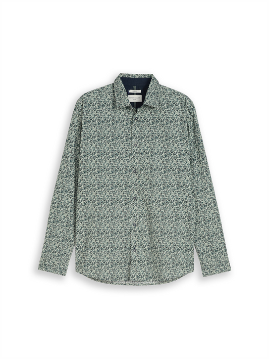 fitted printed shirt - 1049580