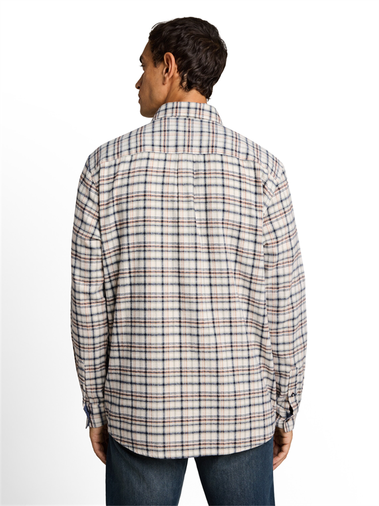 comfort checked shirt - 1052328