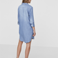 VMSILLA LS SHORT DRESS LT BL GA NOO - 10184172