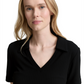 T-shirt rib polo shirt - 1046429