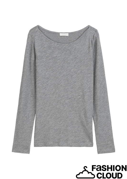 T-shirt, long sleeve, boat neck - 508226152199