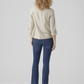 VMJESMILO 3/4 LOOSE BLAZER WVN GA N - 10279700