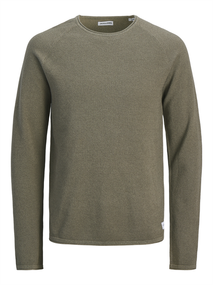 JJEHILL KNIT CREW NECK NOOS - 12157321