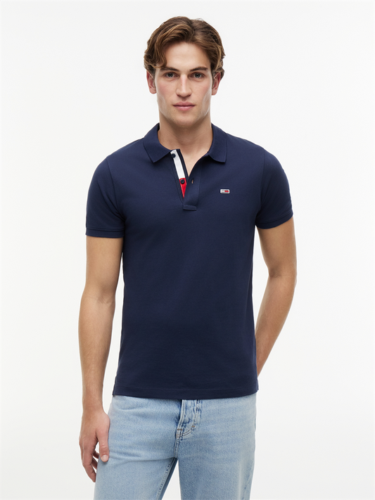 TJM SLIM PLACKET POLO - DM0DM15370