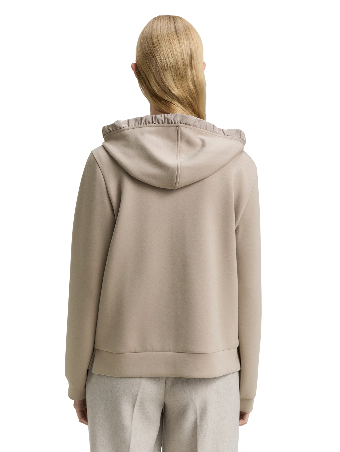 Sweatjacket with hood - 1048293
